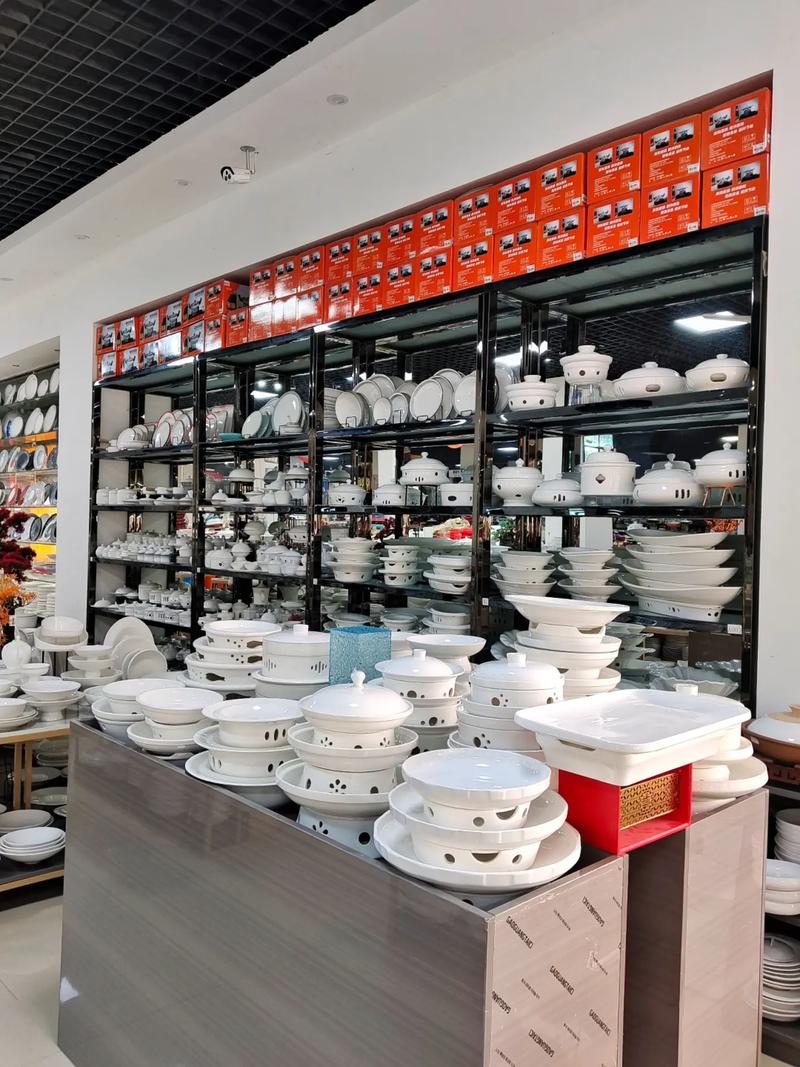 酒店用品展厅实拍 那些藏在餐具里的生意经
